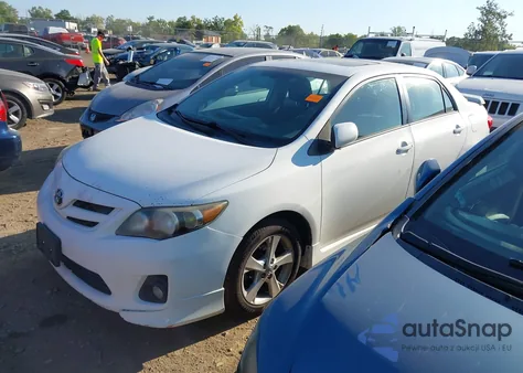 2012 Toyota Corolla S from USA, damaged, VIN 2T1BU4EEXCC912069